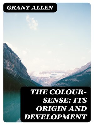 cover image of The Colour-Sense